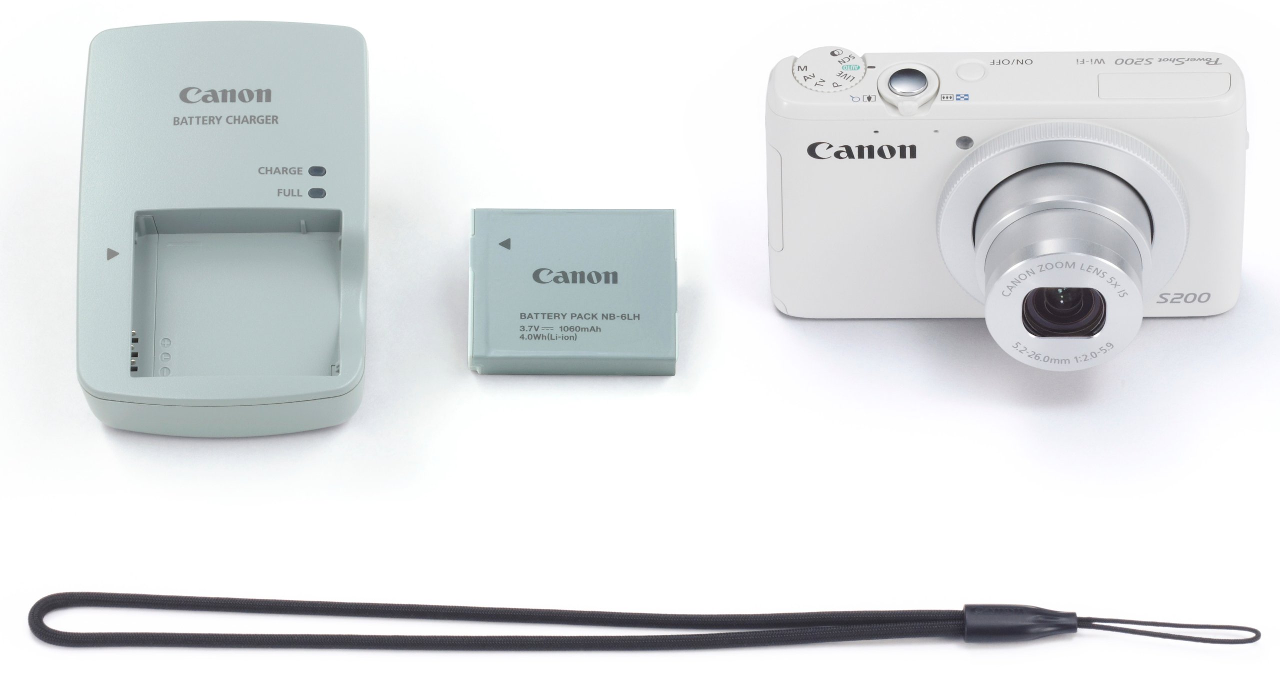 Amazon.co.jp: Canon デジタルカメラ PowerShot S200(ホワイト) F値2.0