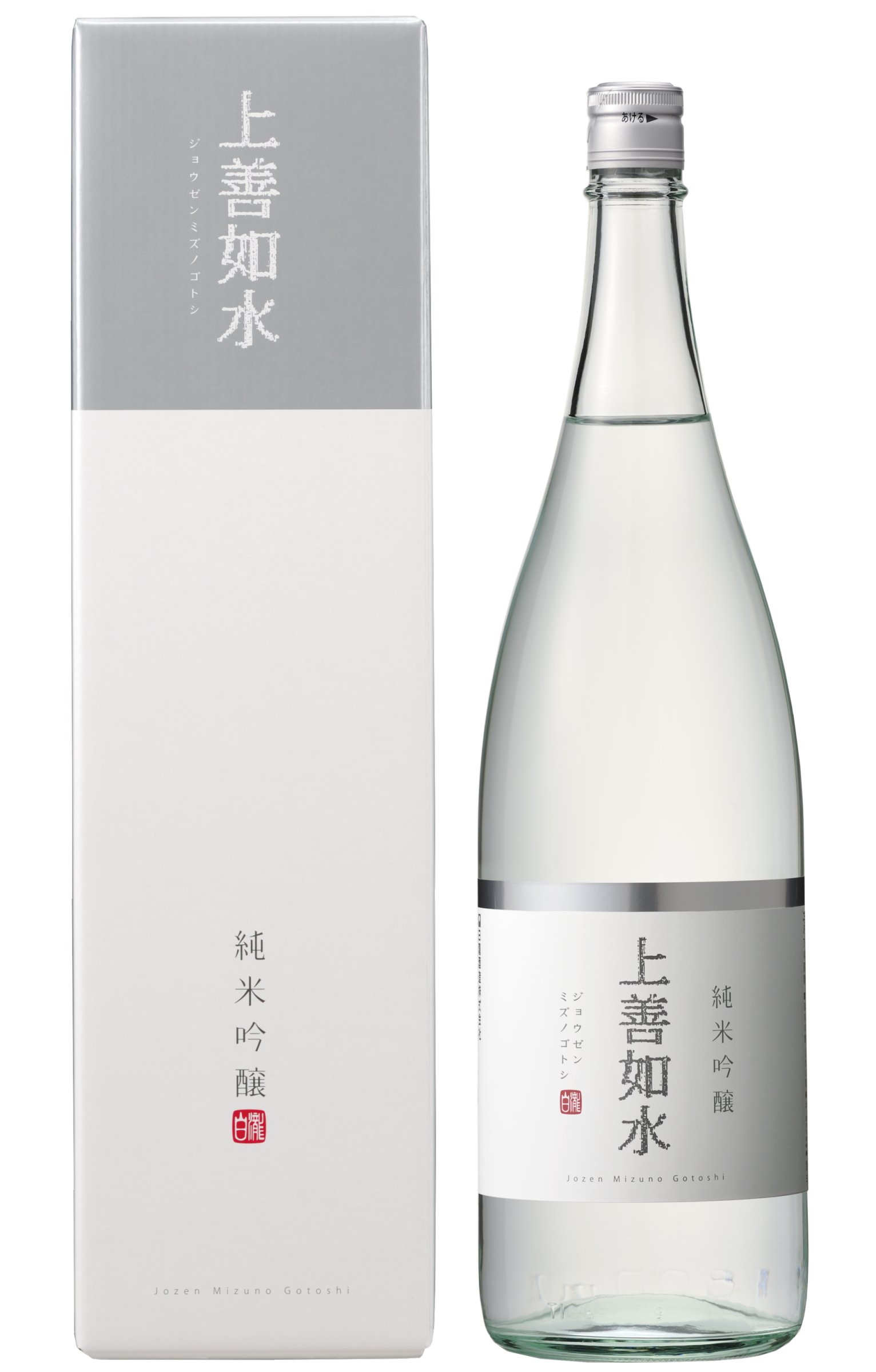 Amazon.co.jp: 上善如水 純米吟醸 [ 日本酒 新潟県 1800ml ] : 食品