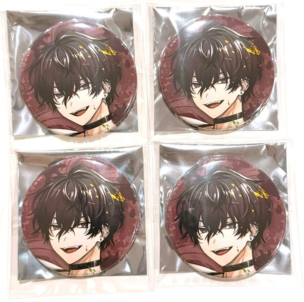 佐伯イッテツ Seaside Holiday 缶バッジ RITOTETSU Seaside Holiday