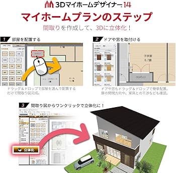 Amazon.co.jp: メガソフト 3Dマイホームデザイナー14オフィシャル