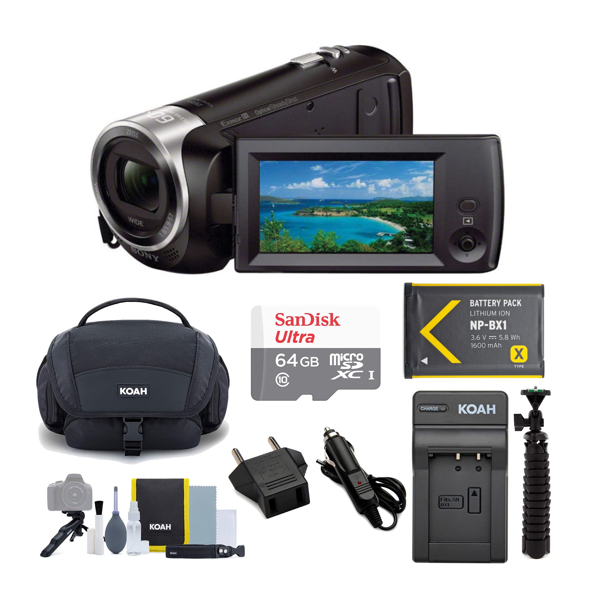 Sony HD Video Recording HDRCX405 HDR-CX405/B Handycam Camcorder