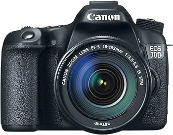 Amazon.com : Canon EOS 70D Digital SLR Camera with 18-135mm STM