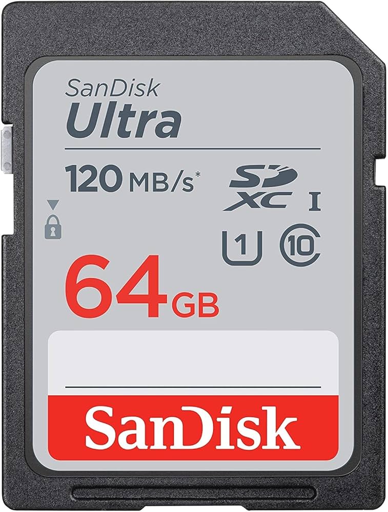 Amazon.com: SanDisk 64GB SDXC SD Ultra Memory Card Class 10 Works