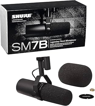 Amazon.com: Shure SM7B Vocal Dynamic Microphone for Broadcast