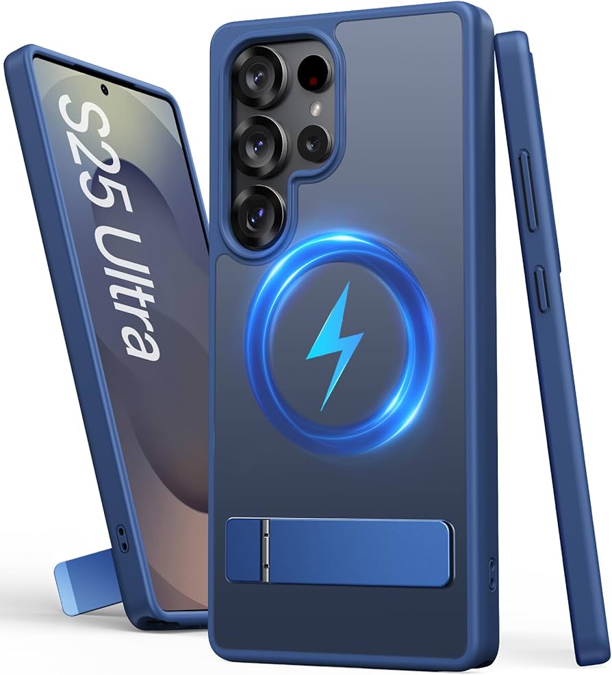 Amazon.co.jp: Vihibii Galaxy S25 Ultra ケース スタンド付き MagSafe