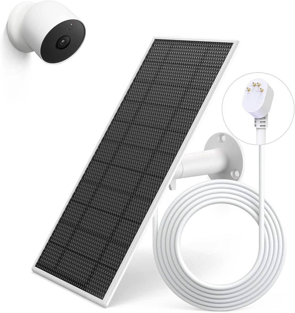 Amazon.co.jp: Google Nestカメラ用ソーラーパネル、アップグレード