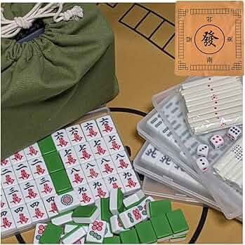 Amazon | pokiele 26mm 麻雀牌 女性向け 手積み マージャンセット