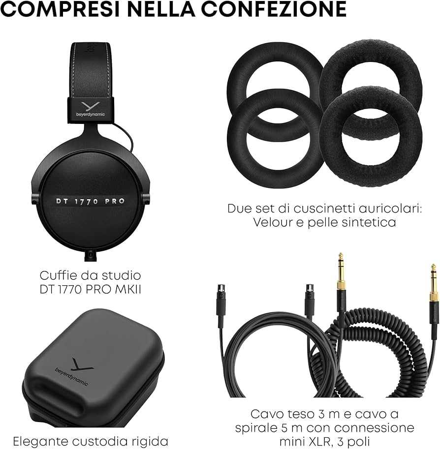 Amazon.com: beyerdynamic DT 1770 PRO MKII Wired Over-Ear