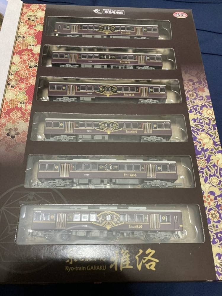 Amazon | 鉄道模型 1/150 阪急電鉄7000系 京とれいん 雅洛 6両セット