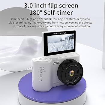 Amazon.com : Andoer 4K Digital Camera for Kids Teens WiFi Digital