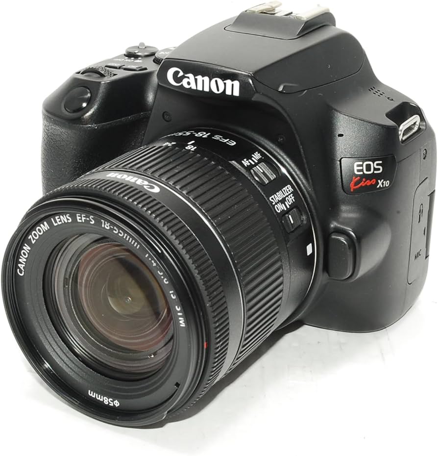 Canon EOS Kiss X10 EF-S18-55 is STM KIT Black Japan Domestic