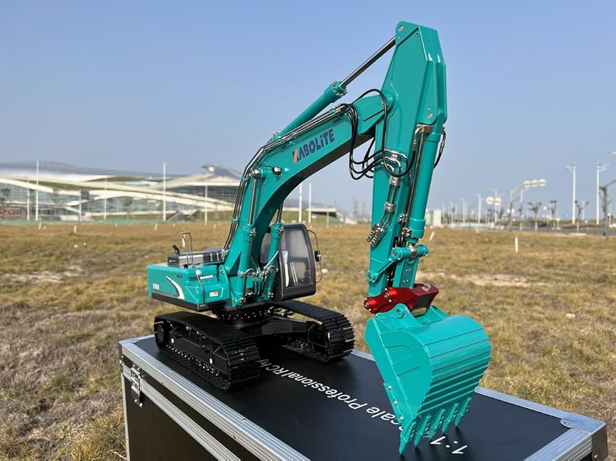 Amazon.co.jp: ショベルカー ラジコン RC 全合金油圧版 掘削機 1/14