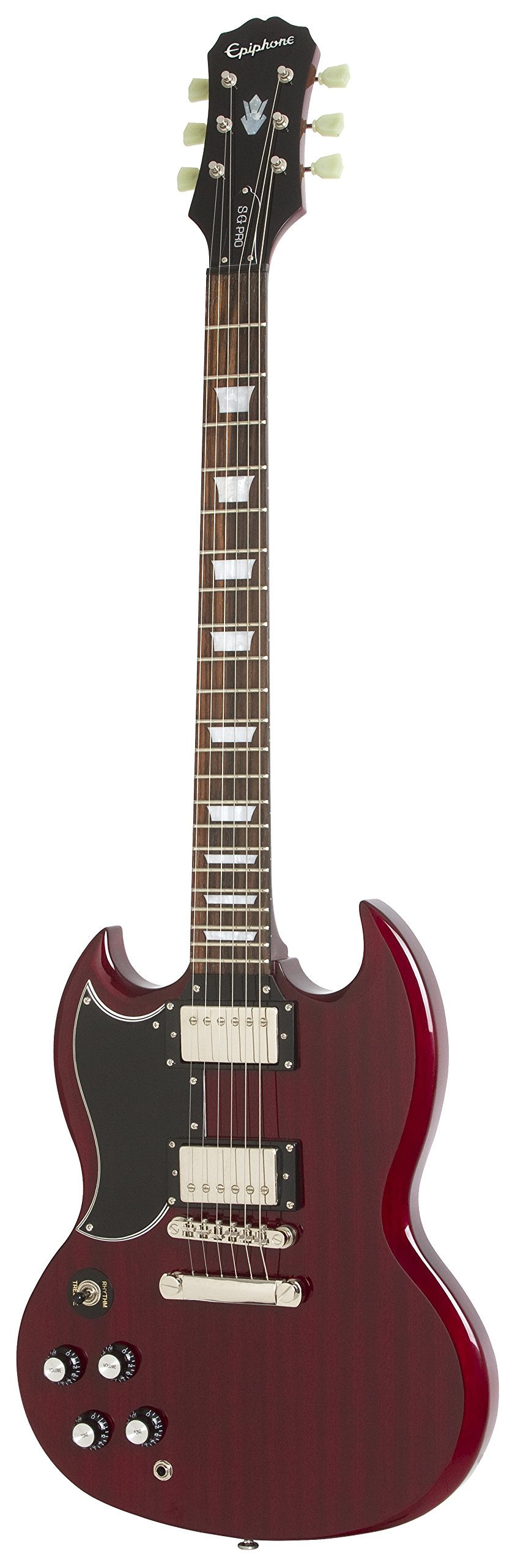 Epiphone Guitarra elétrica G-400 Pro com divisão de bobina