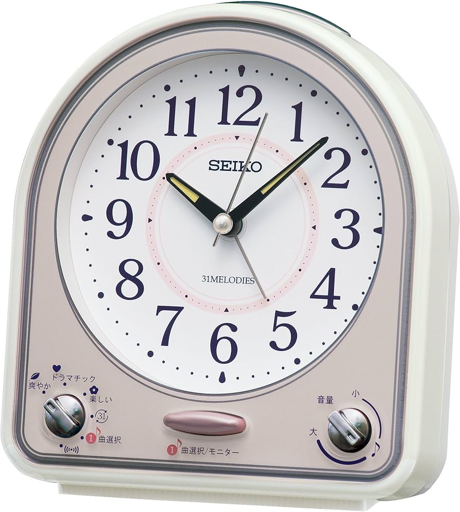 Amazon.co.jp: セイコークロック(Seiko Clock) 目覚まし時計 置き時計