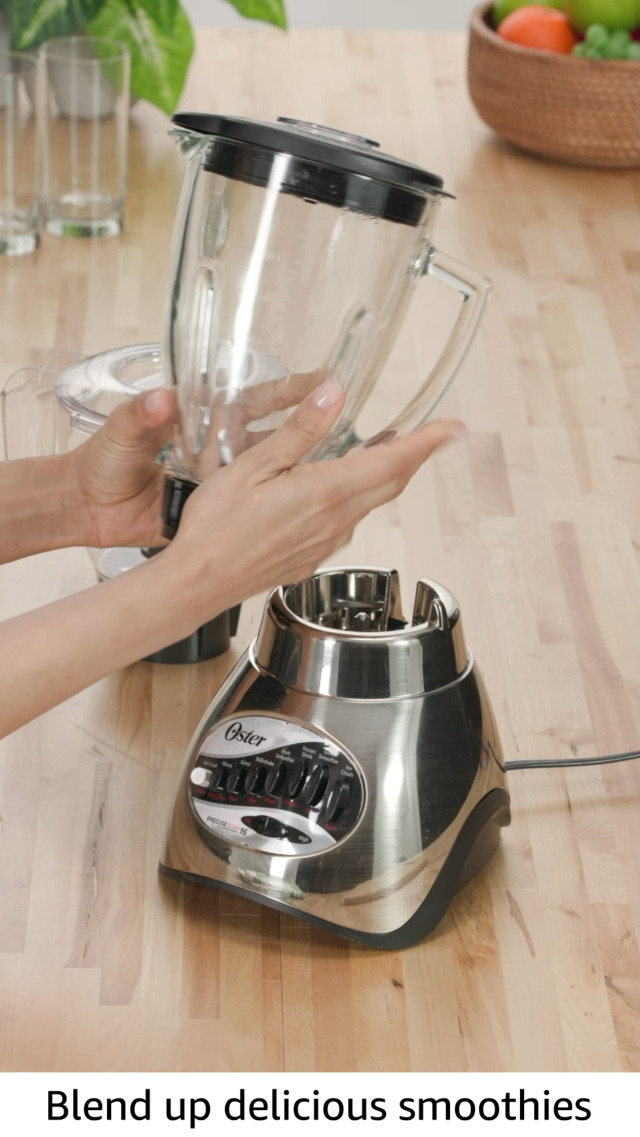 Amazon.com: Oster Classic Series 16-Speed Blender with Food