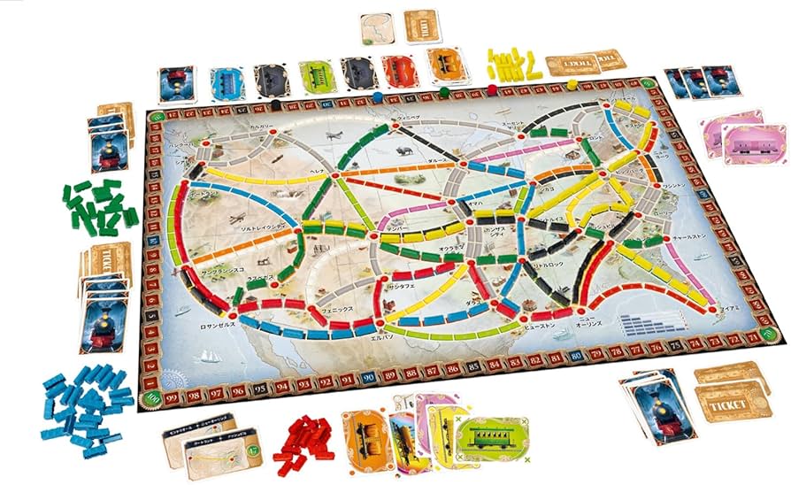 Amazon.co.jp: ホビージャパン(HobbyJAPAN) チケット・トゥ・ライド