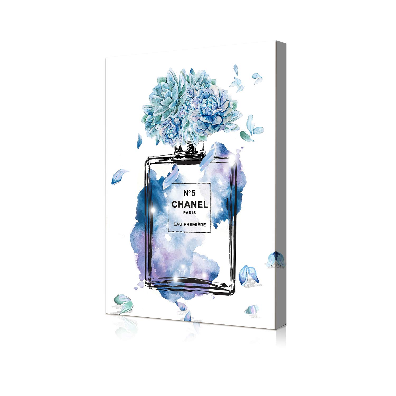 Amazon.co.jp: シャネル アートパネル 香水 ポスター アートパネル花