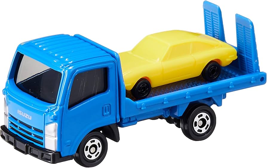 Amazon | トミカ No.60 いすゞ エルフ 車両運搬車 (箱) | ミニカー