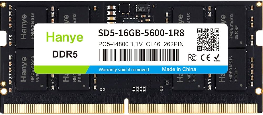 Amazon.co.jp|ノートPC用メモリ PC5-44800(DDR5-5600) 16GB SODIMM