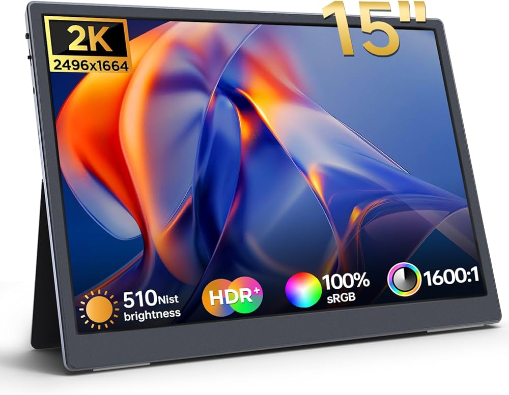 Amazon.co.jp: HAILESI モバイルモニター 15インチ 2496*1664 3:2画面
