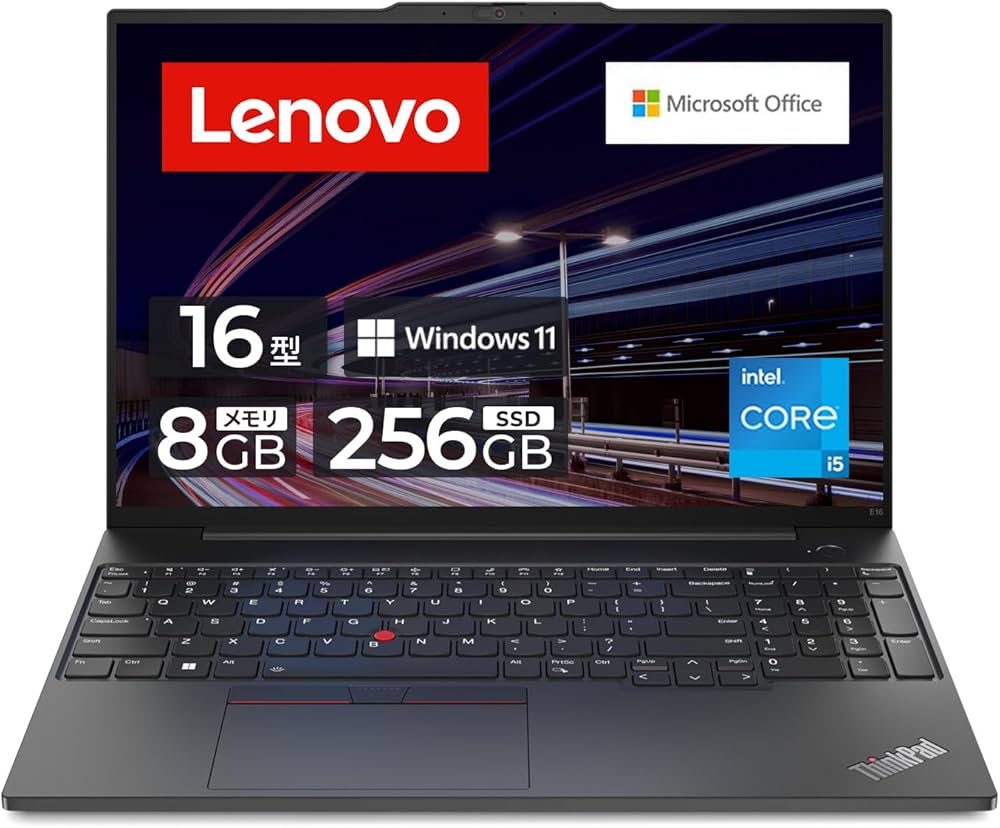 Amazon.co.jp: 【公式】 Lenovo ThinkPad E16 Gen 1 ノートパソコン 16