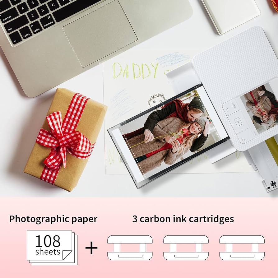 Amazon | Canon Selphy CP1500 インクと用紙 KP-108IN KP108 3色インク