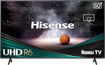 Amazon.com: Hisense 50-Inch Class R6 Series 4K UHD Smart Roku TV