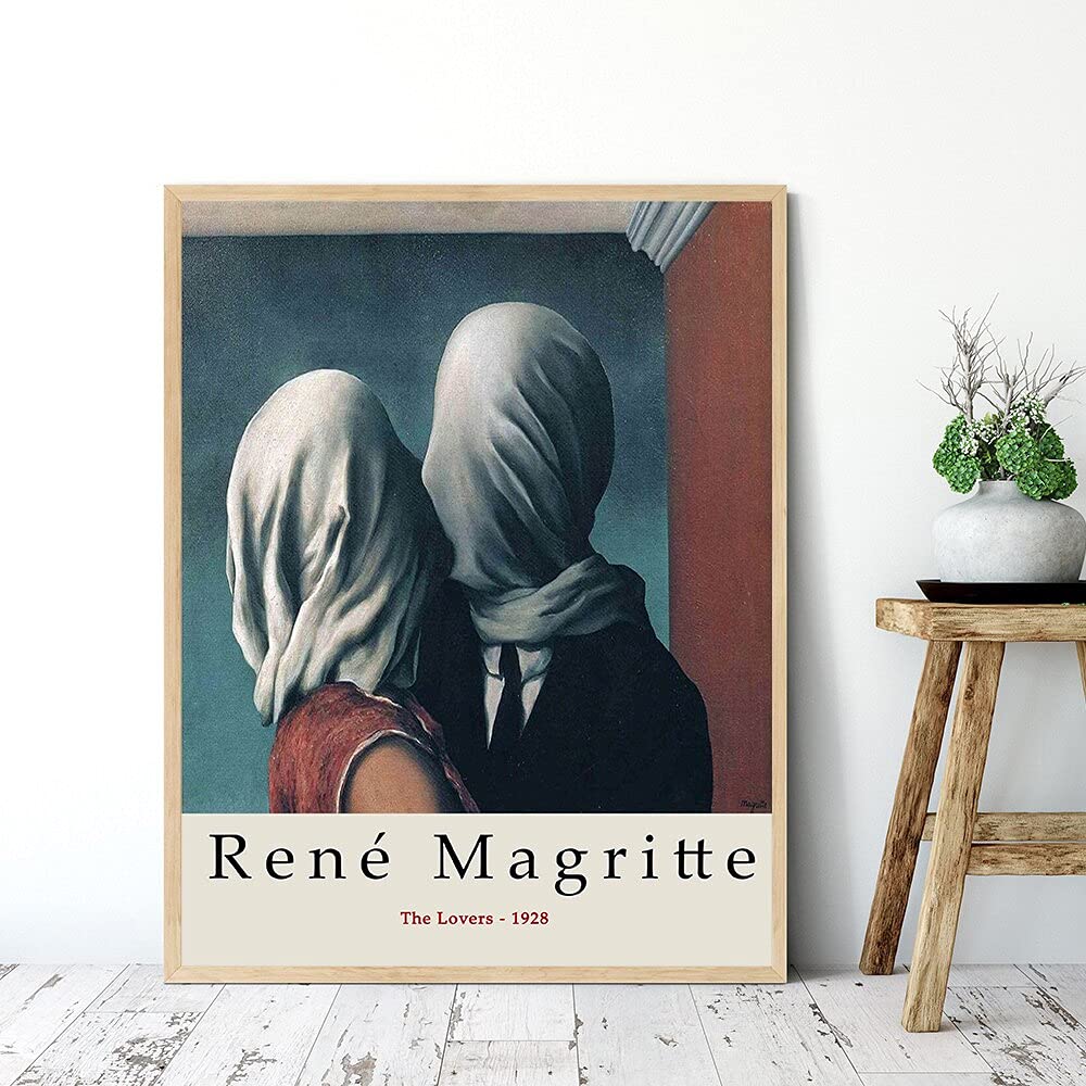 Amazon.co.jp: ルネ マグリットの恋人 1928 年のポスターと版画