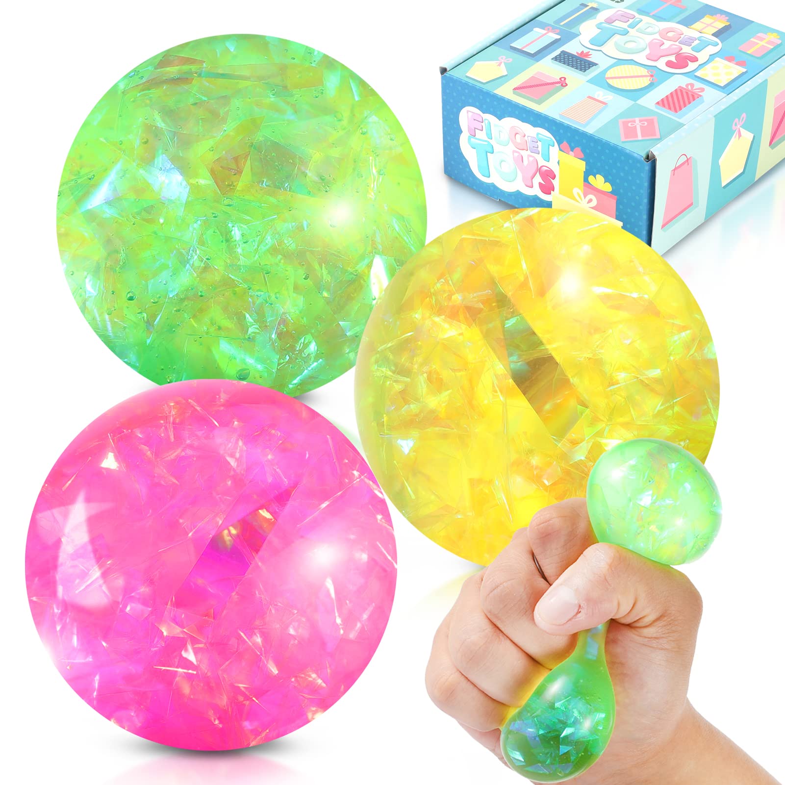 Amazon | Sensory ストレスボールセット フィジェットトイ | ぷにぷに