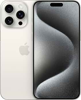 Amazon.com: Apple iPhone 15 Pro, 128GB, White Titanium - T-Mobile