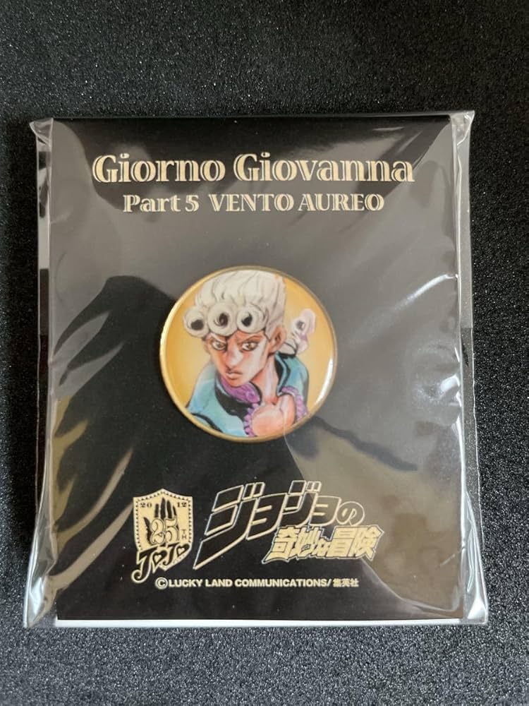 ジョジョの奇妙な冒険 ドロリッチ キャンペーン当選品 オリジナルピンズ