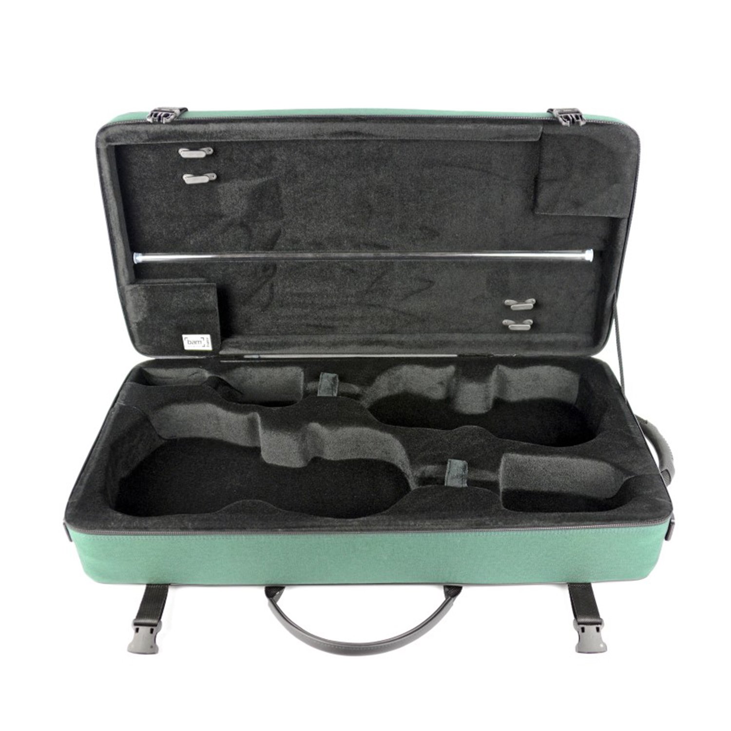 Amazon | Bam classic double violin/viola case -green | バイオリン