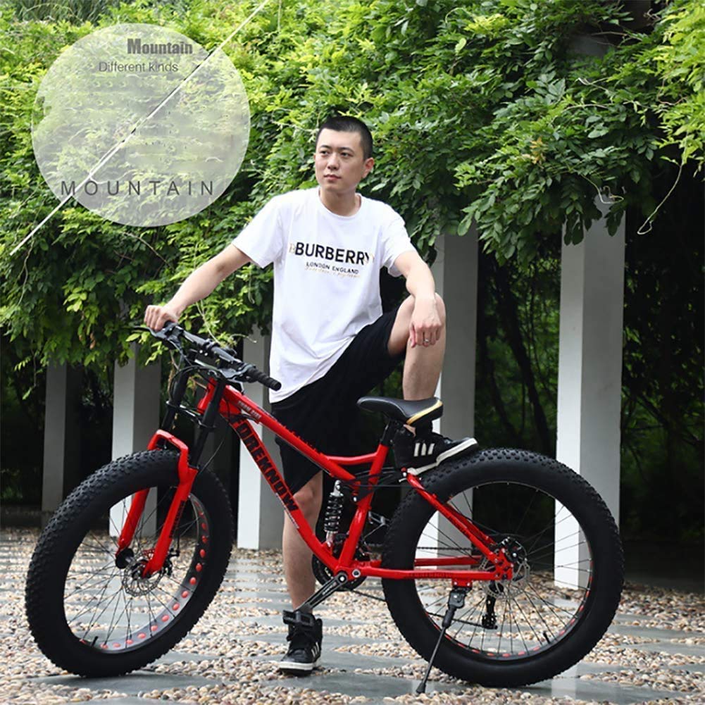 Amazon | 自転車26インチMTBトップ、ファットホイールバイク/ファット