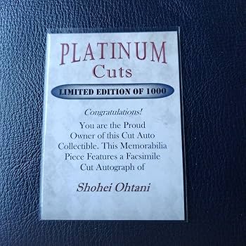 Amazon.co.jp: 希少 エンゼルス 大谷翔平 プリントサイン入りカード