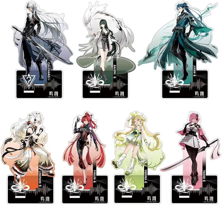 Amazon.co.jp: 鳴潮 アクリルスタン 漂泊者 アンコ ヤンヤン 吟霖