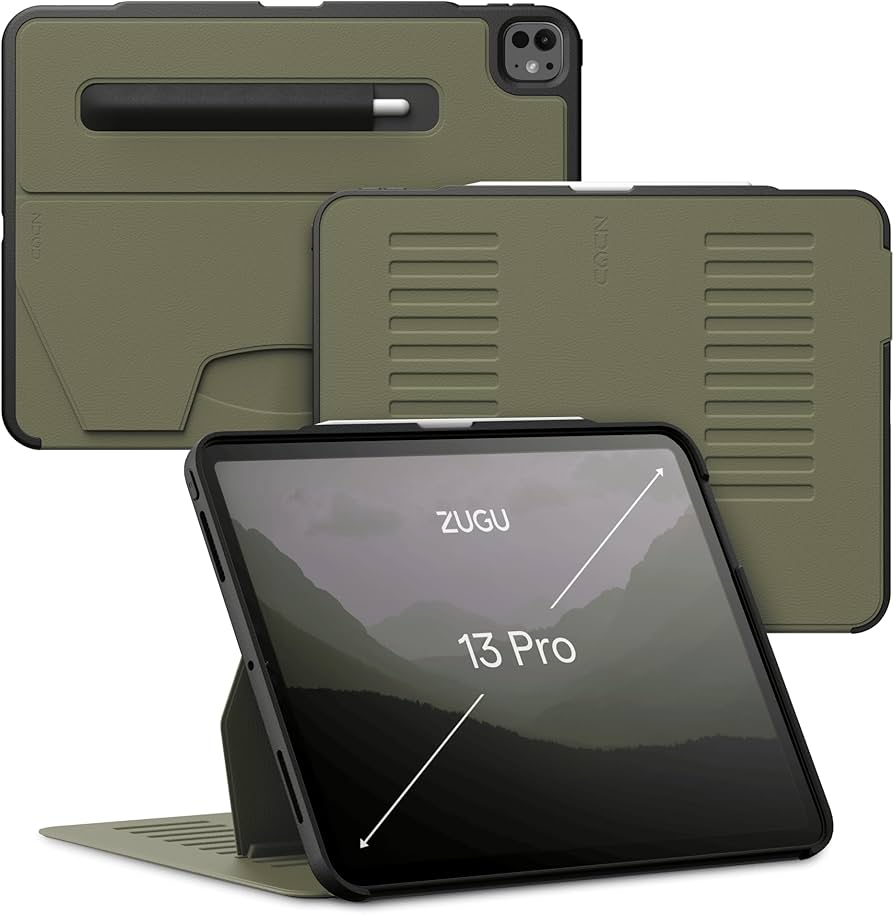 11511【未開封】ZUGU iPad Pro 12.9 第6世代 ケース 緑 11511【未開封