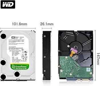 Amazon | WD hdd 3TB 3.5インチGreenPower,Digital Western 内蔵型