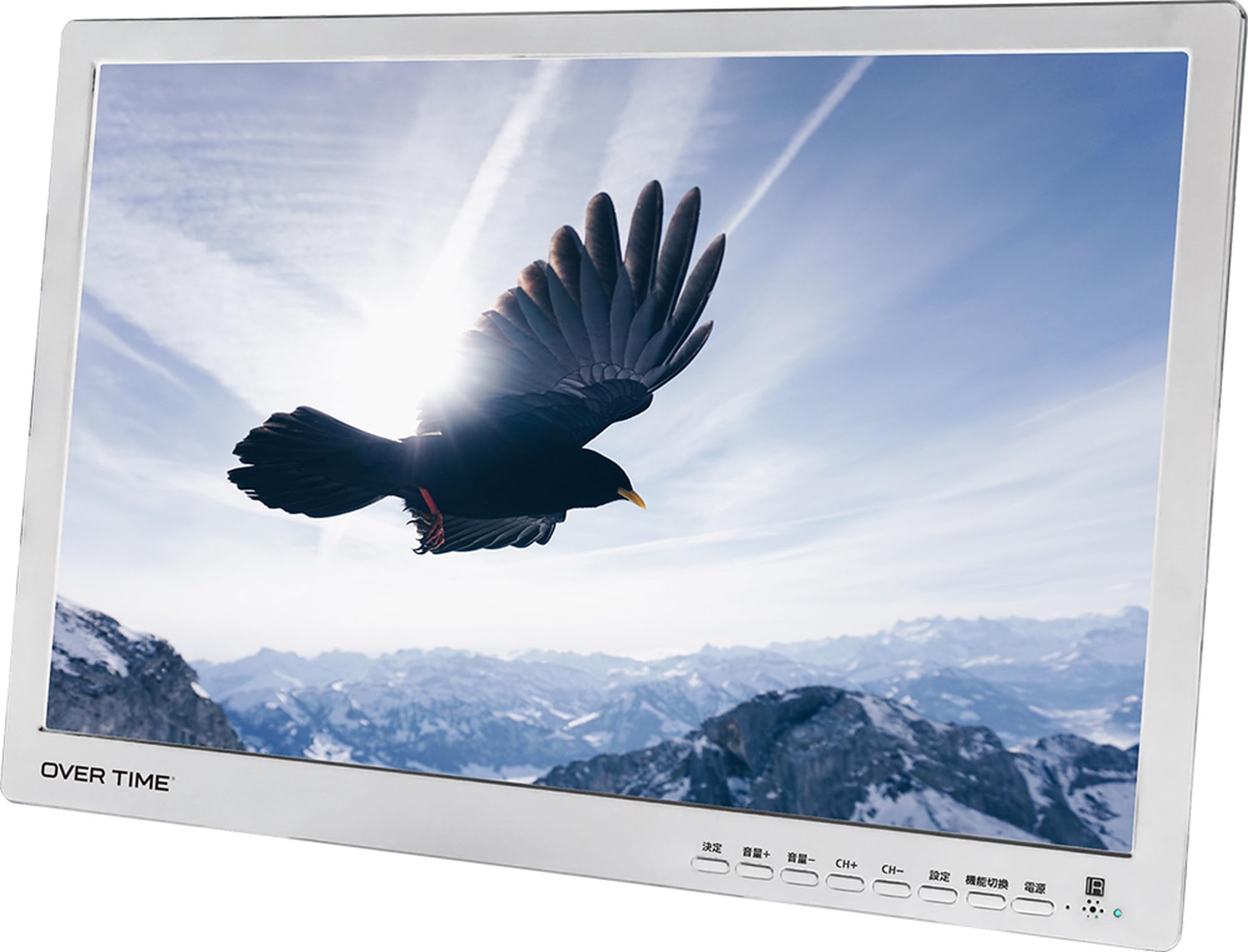 Amazon.co.jp: OVERTIME 17インチ DVDプレーヤー内蔵 ポータブルテレビ