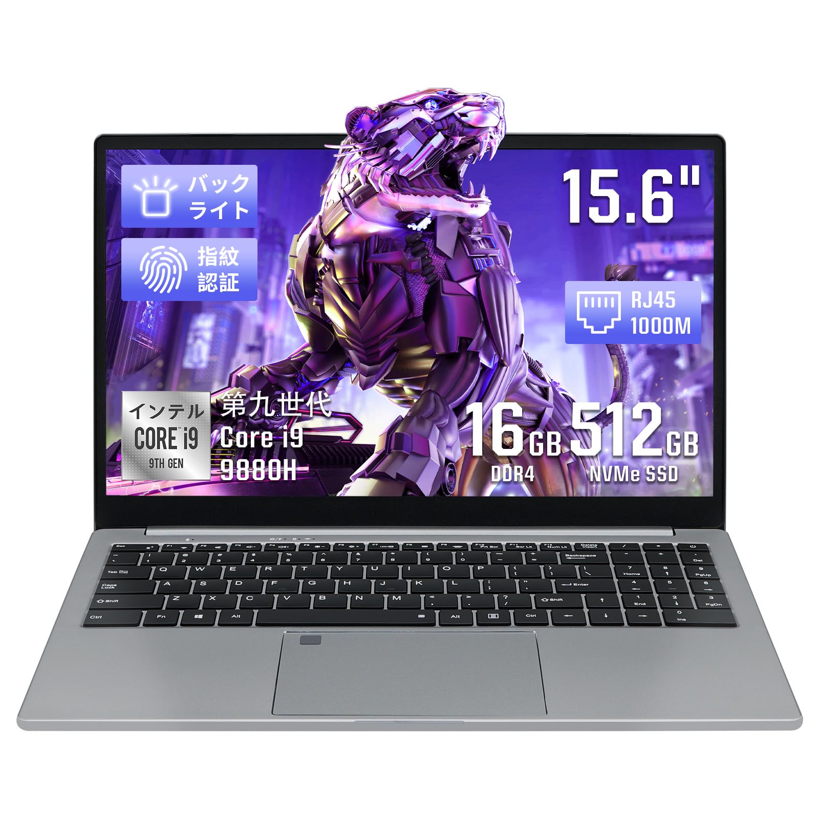 Amazon.co.jp: ノートパソコン Core i9-9880H 15.6インチ/4.8Ghz 8コア