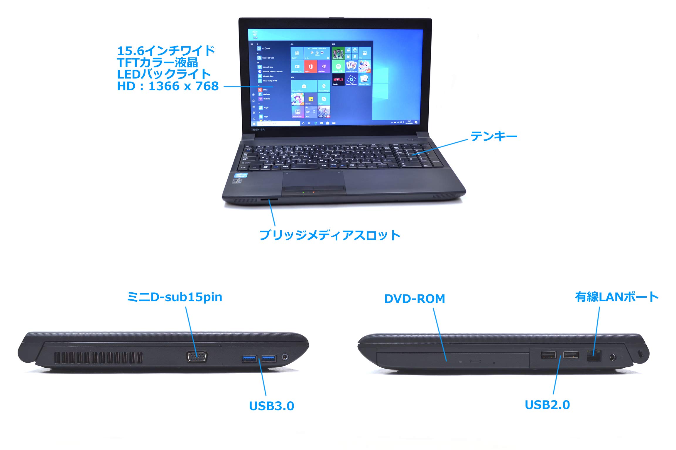 Amazon.co.jp: TOSHIBA dynabook Satellite B553/J Core i3 3120M