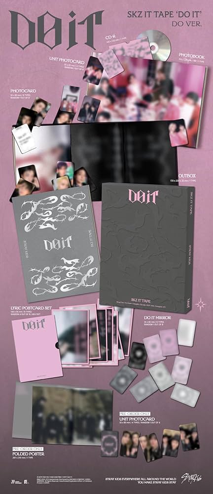 Amazon.co.jp: Stray Kids ストレイキッズ DO IT SKZ IT TAPE Album