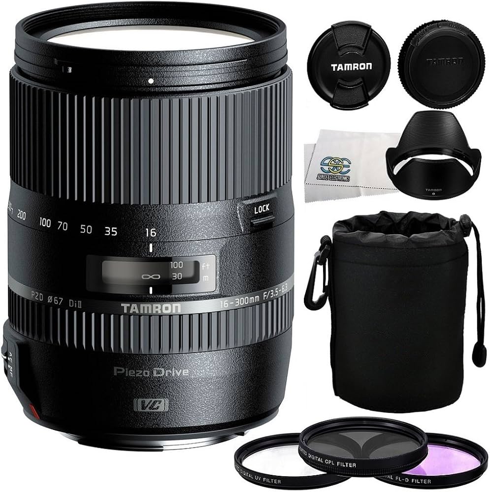 Amazon | Tamron 16-300mm f/3.5-6.3 Di II VC PZD マクロレンズ Nikon