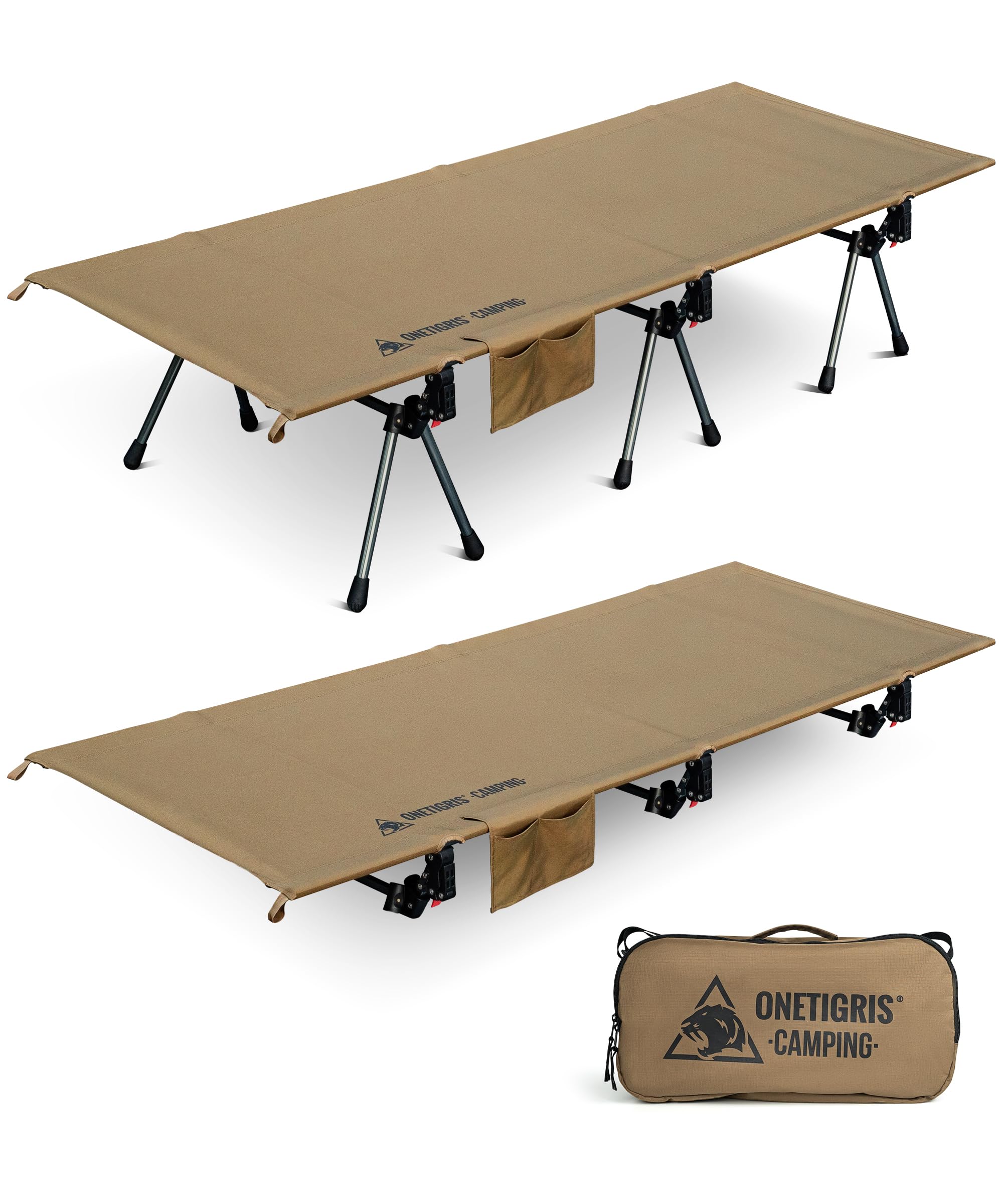 Amazon | OneTigris Supranubis キャンプコット 2WAY アウトドアベッド