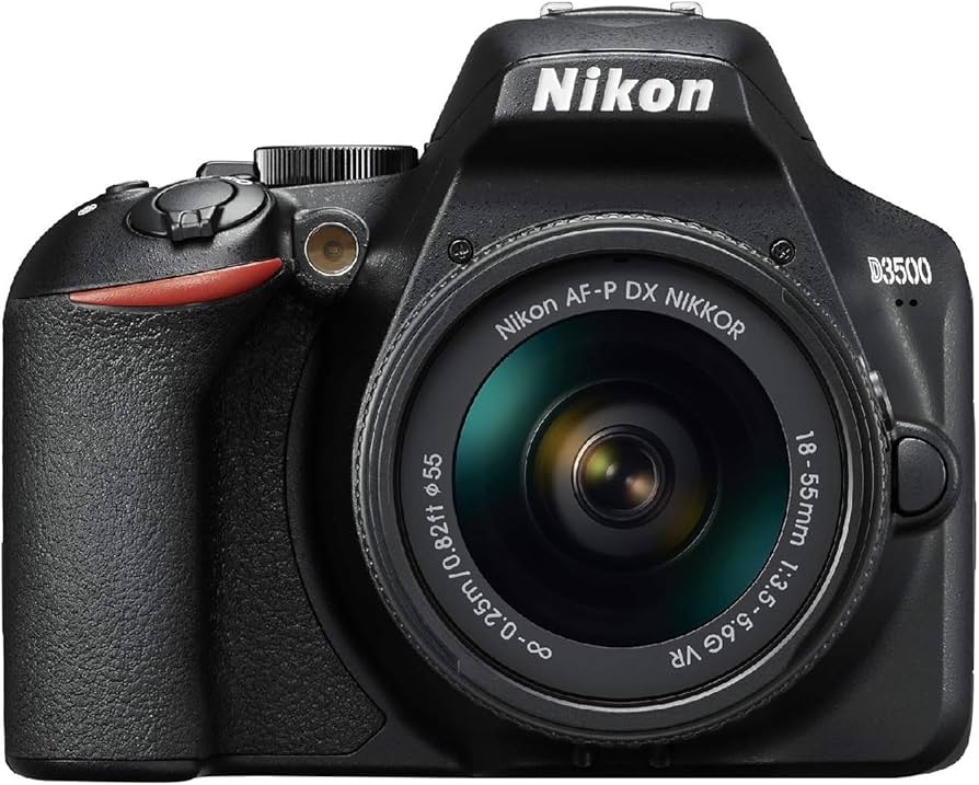 Amazon.com : Nikon D3500 DSLR Camera with AF-P 18-55mm and 70