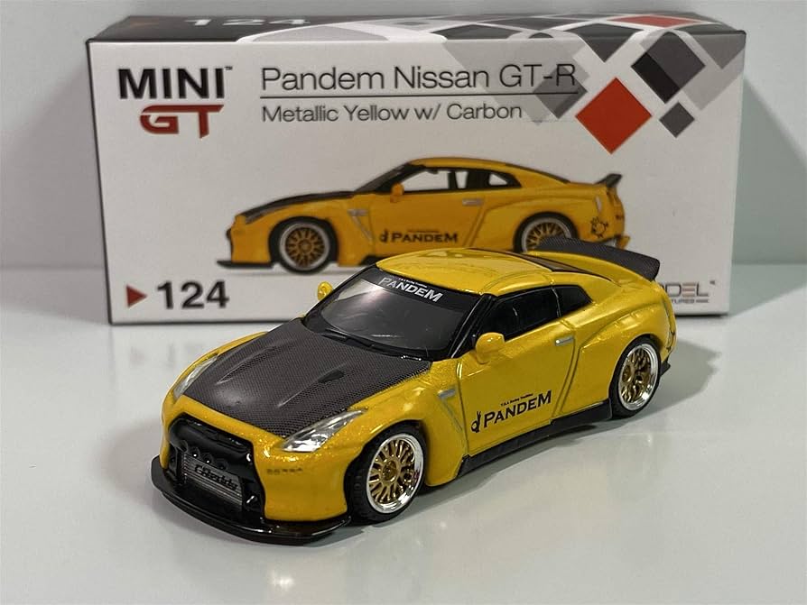 Amazon | MINI GT 1/64 Pandem Nissan GT-R R35 ダックテイル