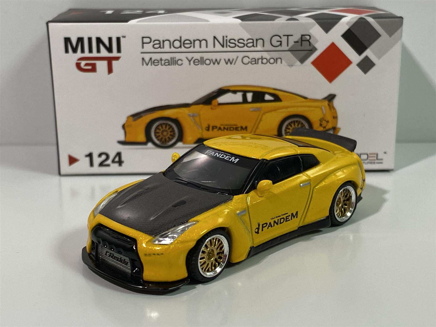 Amazon | MINI GT 1/64 Pandem Nissan GT-R R35 ダックテイル