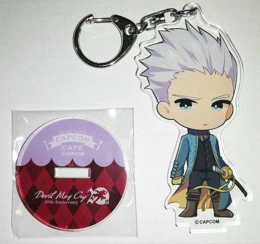 デビルメイクライ バージル 缶バッジ カプコンカフェ 3弾 デビル