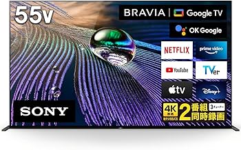Amazon | ソニー 55V型 4K 有機EL テレビ ブラビア XRJ-55A90J OLED