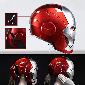 Amazon.co.jp: lulushiny アイアンマンヘルメット 2024年新アイアン
