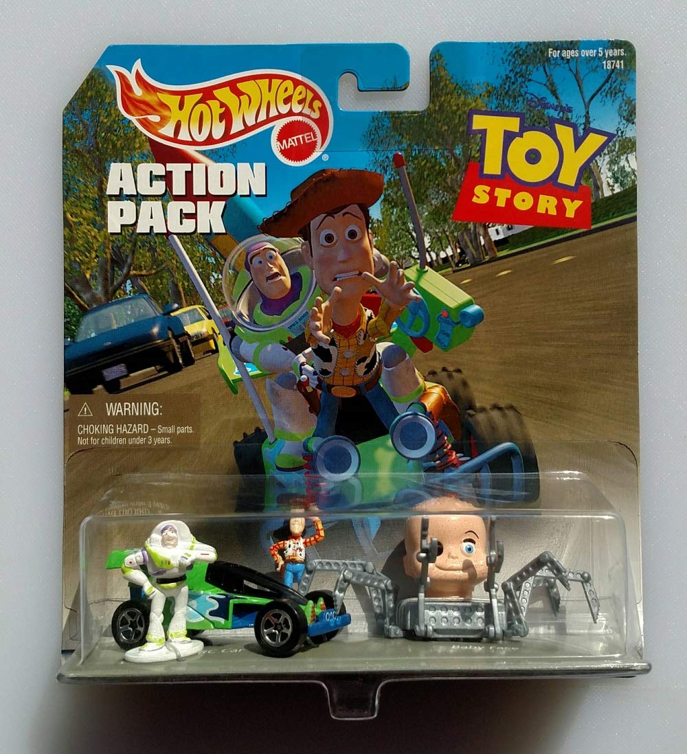 Amazon | Hot Wheels Action Pack TOY STORY with RC CAR, BABY FACE